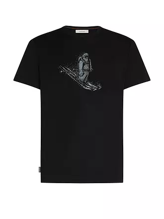 ICEBREAKER | Maglietta funzionale da uomo Skiing Yeti 150 Merino con stampa |